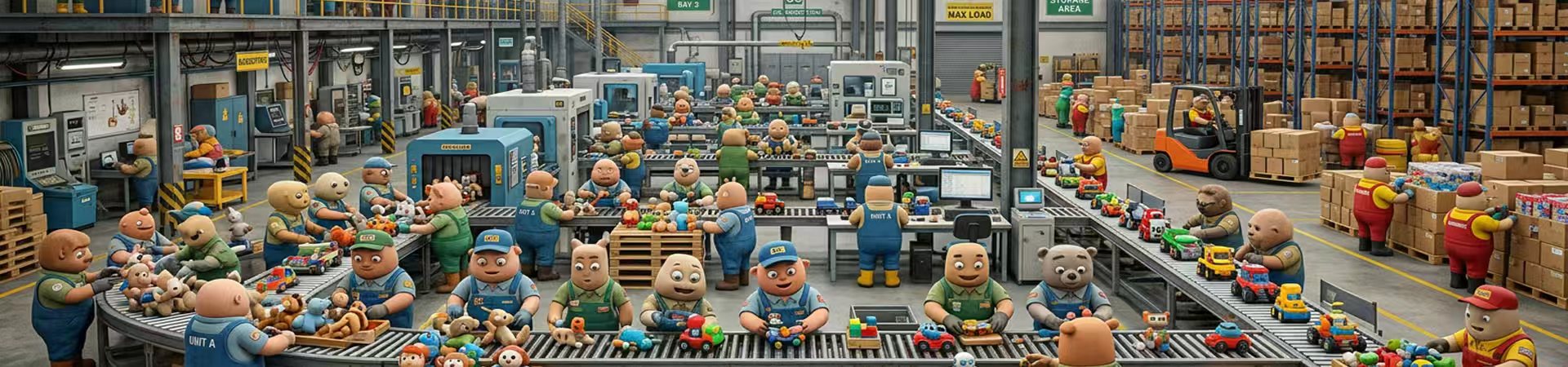 Custom toy manufacturing and order fulfillment