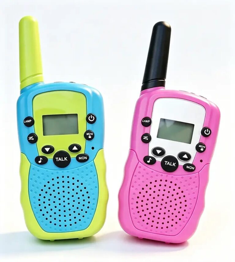 Colorful children walkie talkies